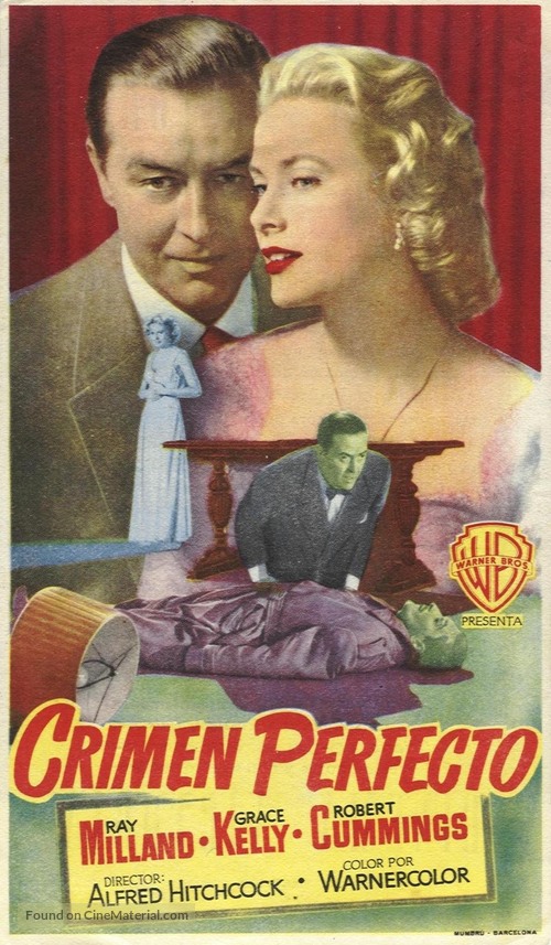 Dial M for Murder - Spanish Movie Poster