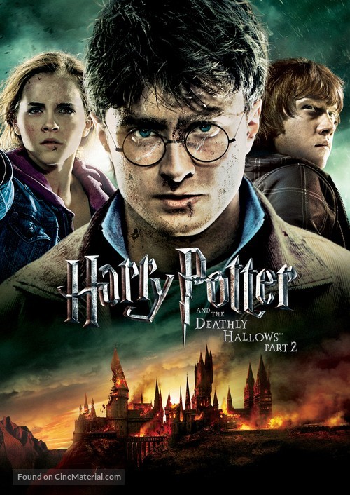 Harry Potter and the Deathly Hallows: Part II - DVD movie cover
