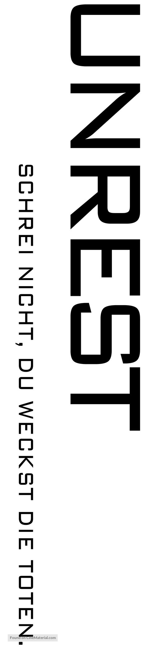 Unrest - German Logo