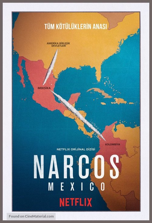 &quot;Narcos: Mexico&quot; - Turkish Movie Poster