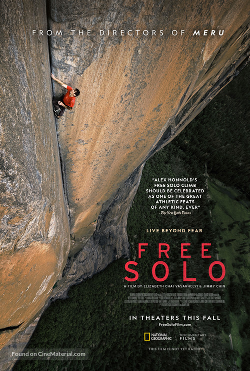 Free Solo - Movie Poster
