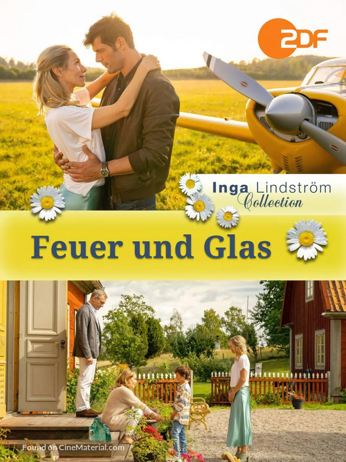 &quot;Inga Lindstr&ouml;m&quot; Feuer und Glas - German Movie Cover