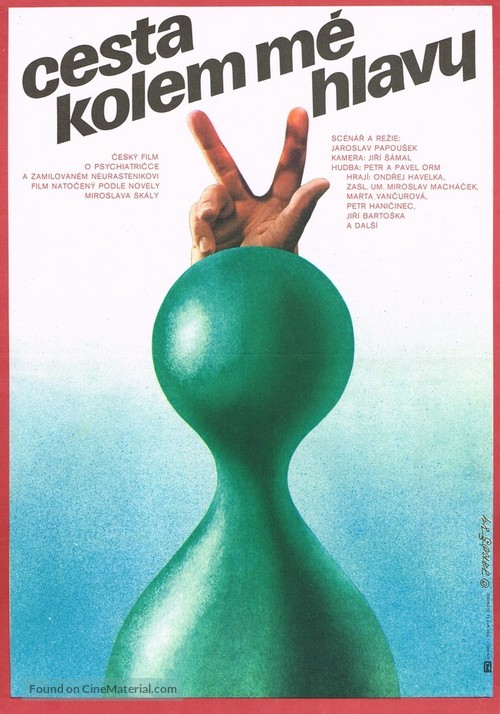 Cesta kolem m&eacute; hlavy - Czech Movie Poster