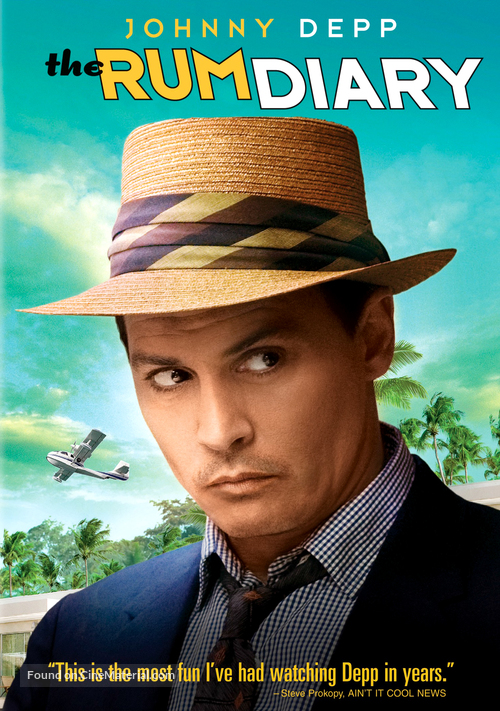 The Rum Diary - DVD movie cover