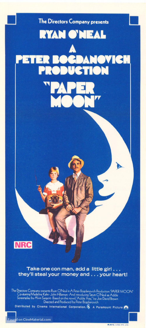 Paper Moon - Australian Movie Poster