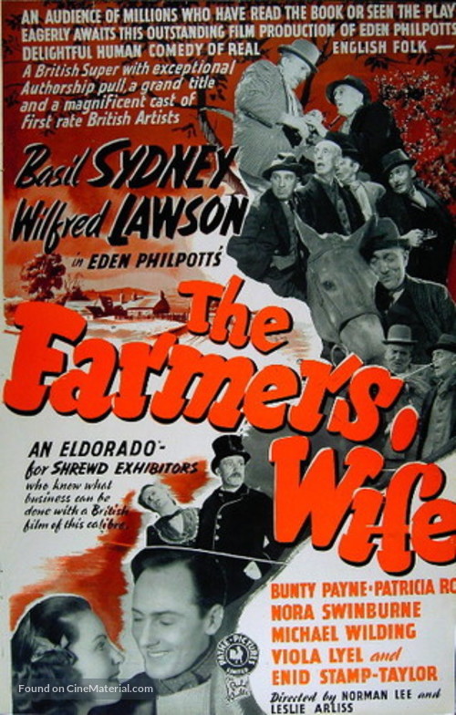 The Farmer&#039;s Wife - British Movie Poster