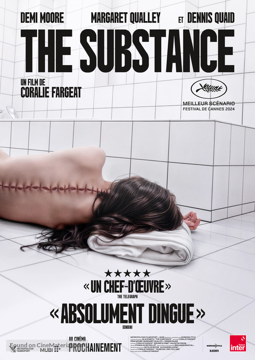 The Substance - French Movie Poster