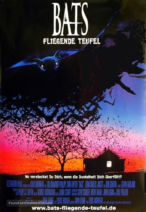 Bats - German Movie Poster