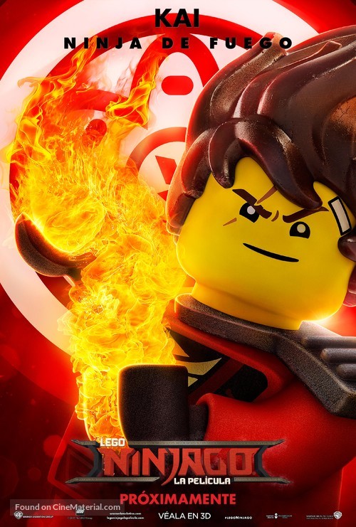 The Lego Ninjago Movie - Mexican Movie Poster