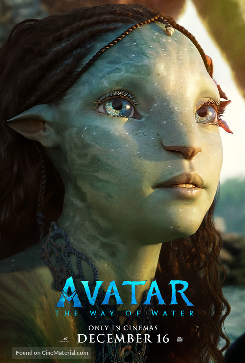 Avatar: The Way of Water - British Movie Poster