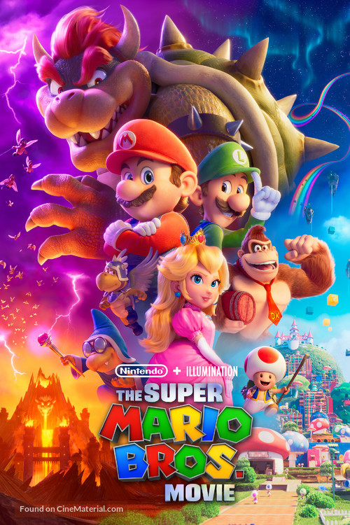 The Super Mario Bros. Movie - Video on demand movie cover