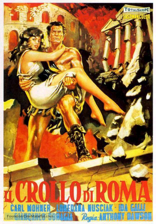 Crollo di Roma, Il - Italian Movie Poster