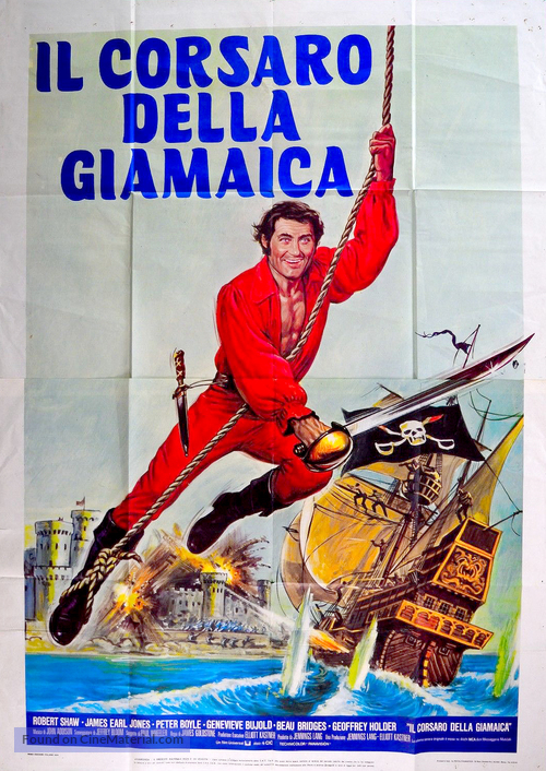 Swashbuckler - Italian Movie Poster