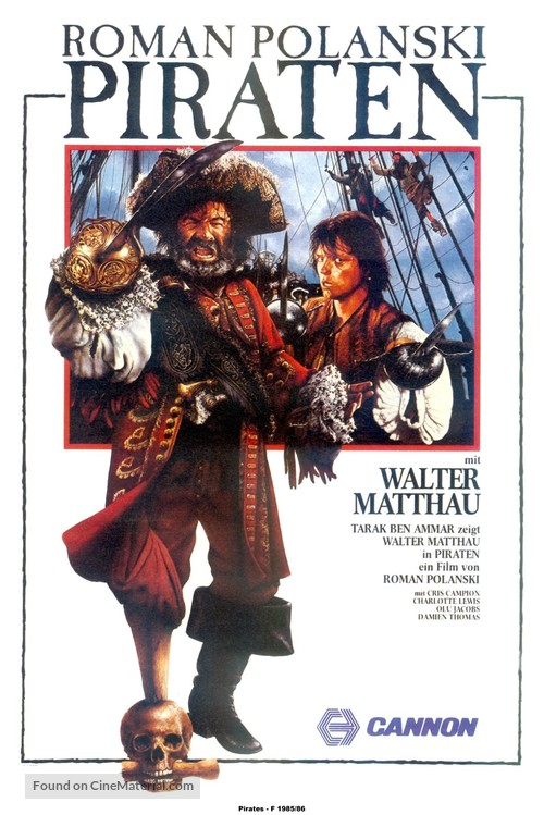 Pirates - German VHS movie cover