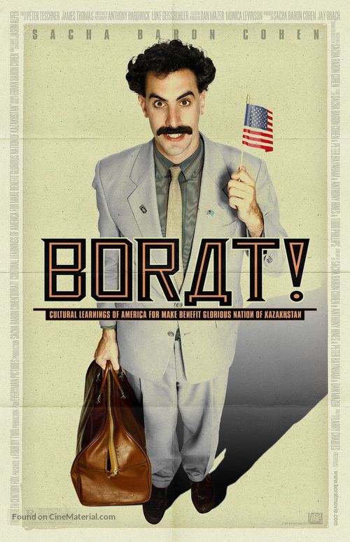 Borat: Cultural Learnings of America for Make Benefit Glorious Nation of Kazakhstan - Movie Poster