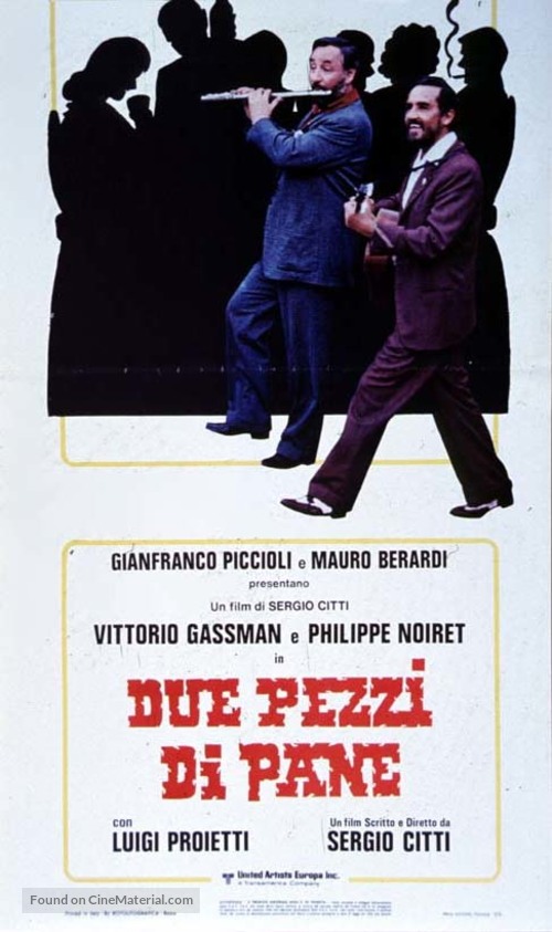 Due pezzi di pane - Italian Movie Poster