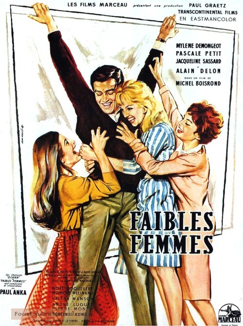 Faibles femmes - French Movie Poster