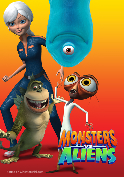 &quot;Monsters vs. Aliens&quot; - Video on demand movie cover