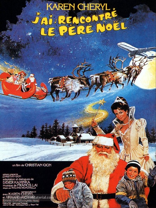 J&#039;ai rencontr&eacute; le P&egrave;re No&euml;l - French Movie Poster