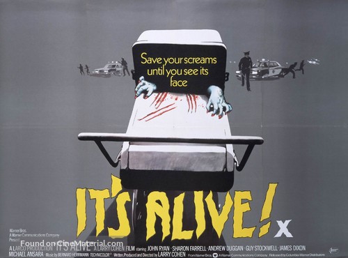 It&#039;s Alive - British Movie Poster