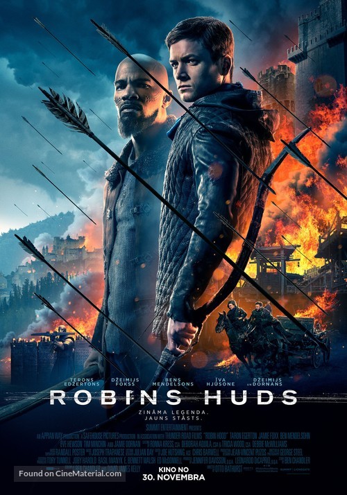 Robin Hood - Latvian Movie Poster