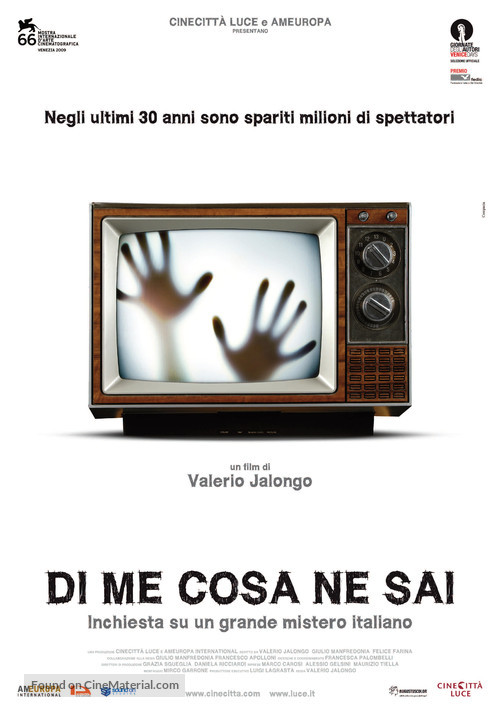 Di me cosa ne sai - Italian Movie Poster