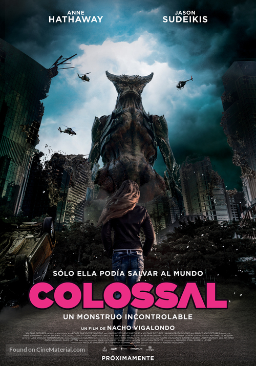 Colossal - Argentinian Movie Poster