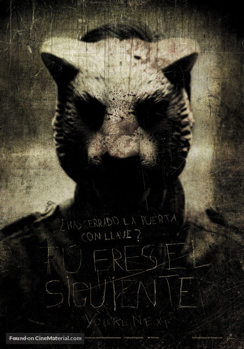 You&#039;re Next - Spanish Movie Poster