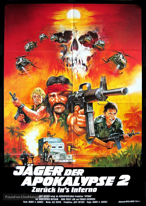 American Commandos - German Movie Poster