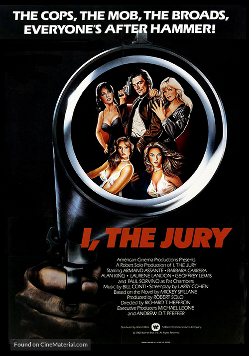 I, the Jury - Movie Poster