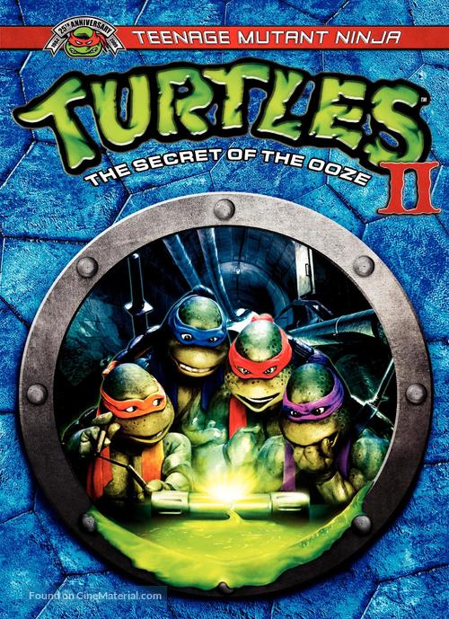 Teenage Mutant Ninja Turtles II: The Secret of the Ooze - DVD movie cover
