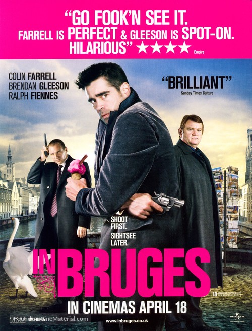 In Bruges - British Movie Poster