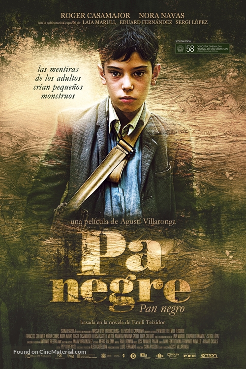 Pa negre - Spanish Movie Poster