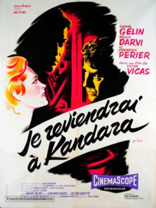 Je reviendrai &agrave; Kandara - French Movie Poster