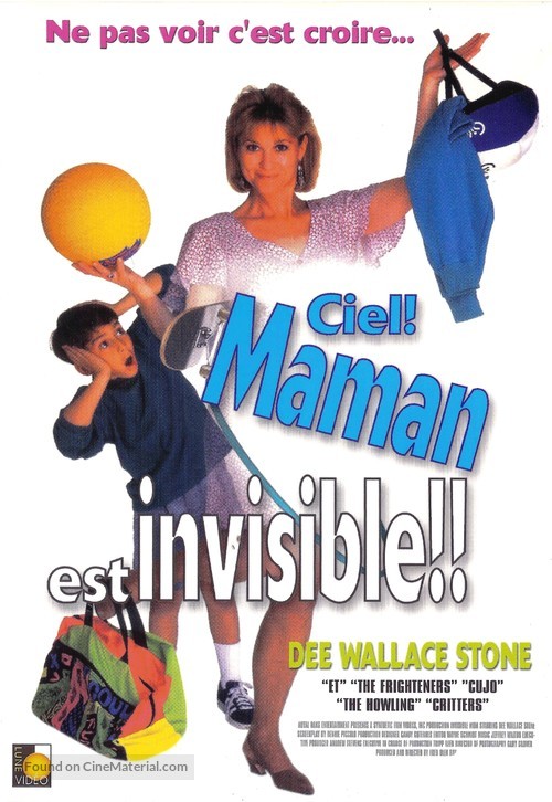 Invisible Mom - French DVD movie cover