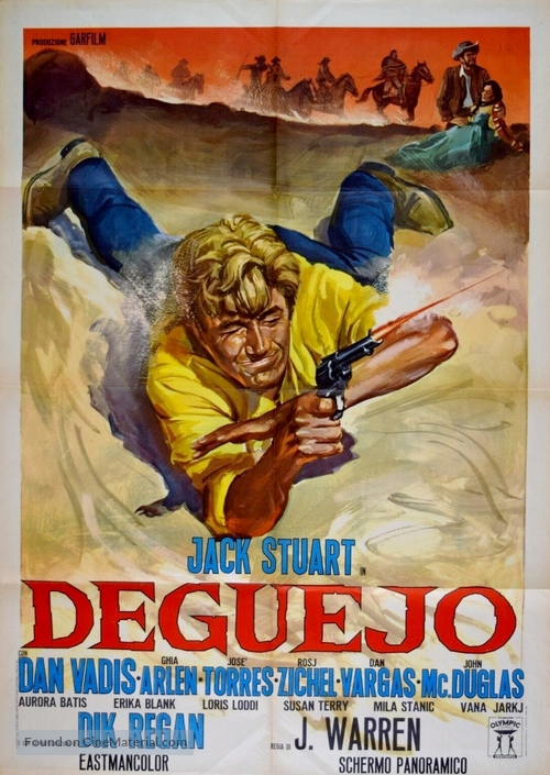 Degueyo - Italian Movie Poster