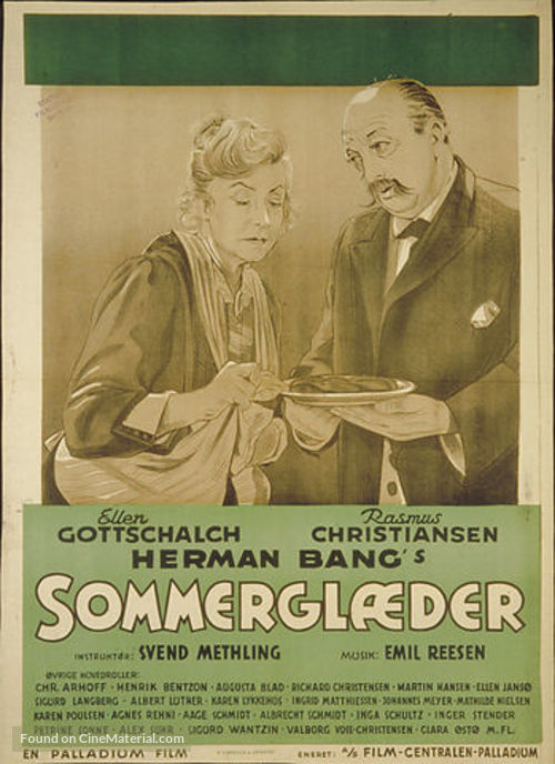 Sommergl&aelig;der - Danish Movie Poster