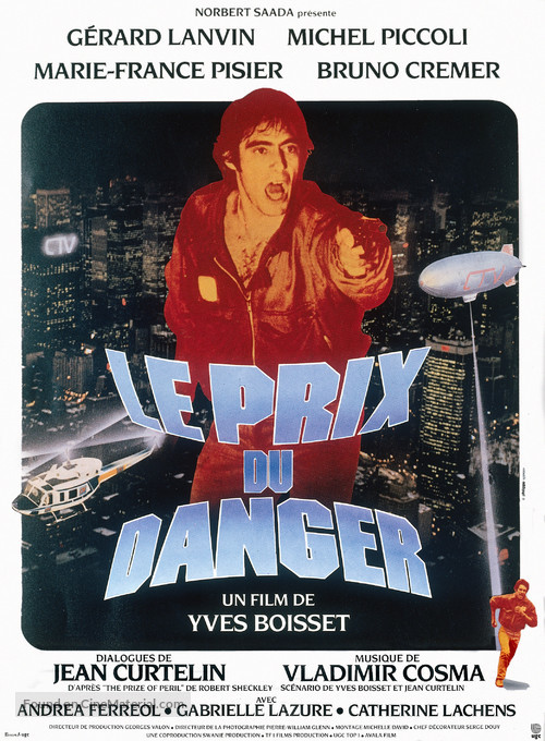 Prix du danger, Le - French Movie Poster