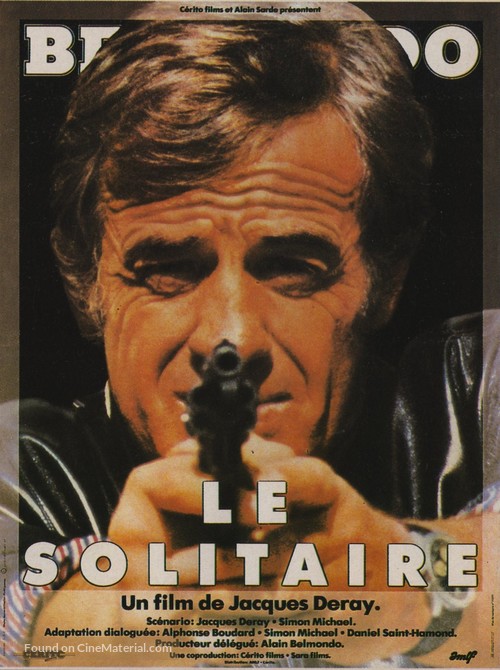 Le solitaire - French Movie Poster