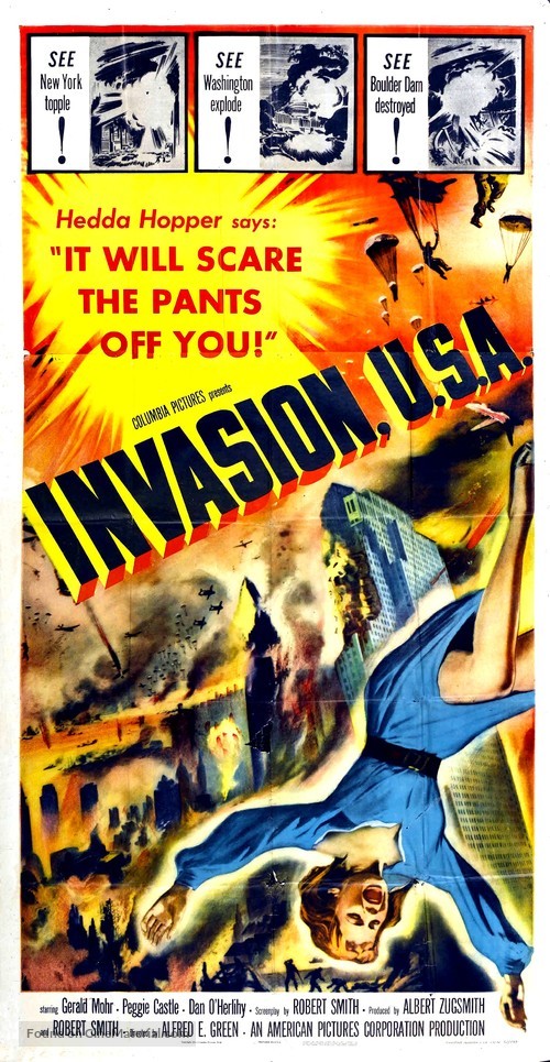 Invasion USA - Theatrical movie poster