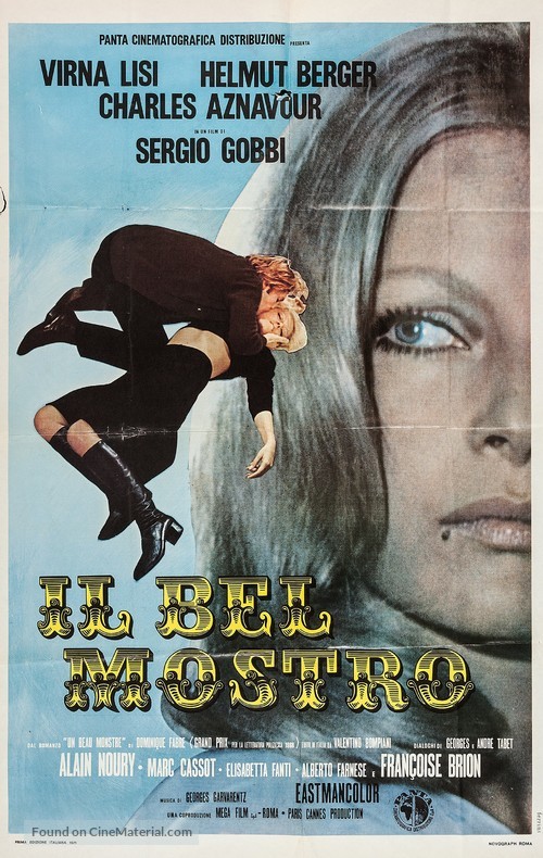 Un beau monstre - Italian Movie Poster