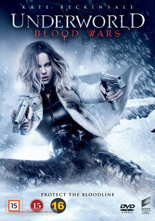 Underworld: Blood Wars - Danish DVD movie cover
