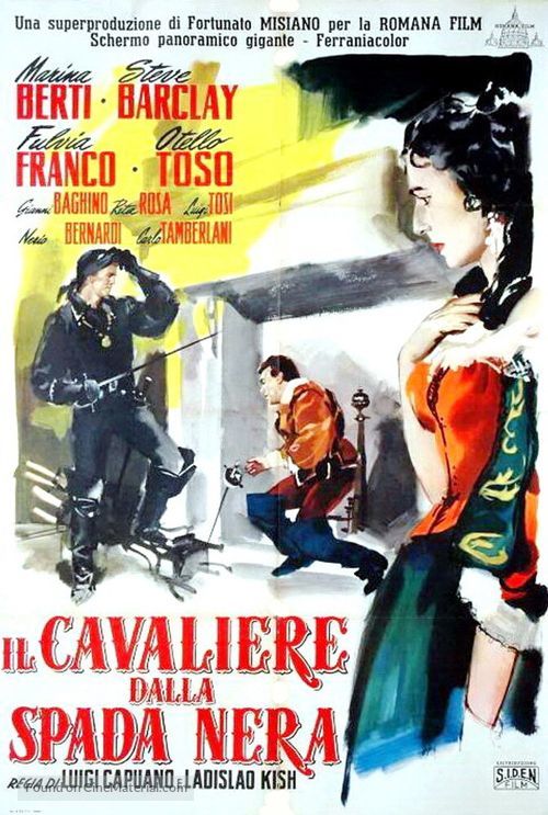 Il cavaliere dalla spada nera - Italian Movie Poster