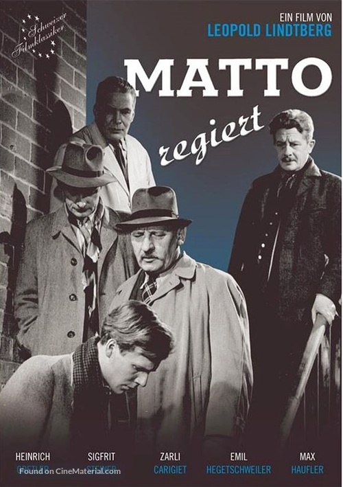 Matto regiert - Swiss DVD movie cover