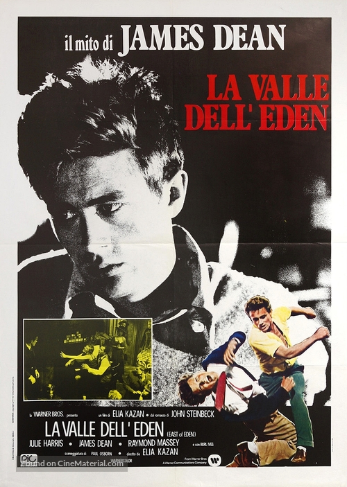 East of Eden - Italian Movie Poster