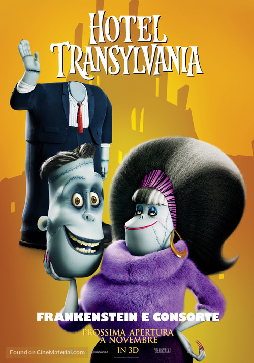 Hotel Transylvania - Italian Movie Poster