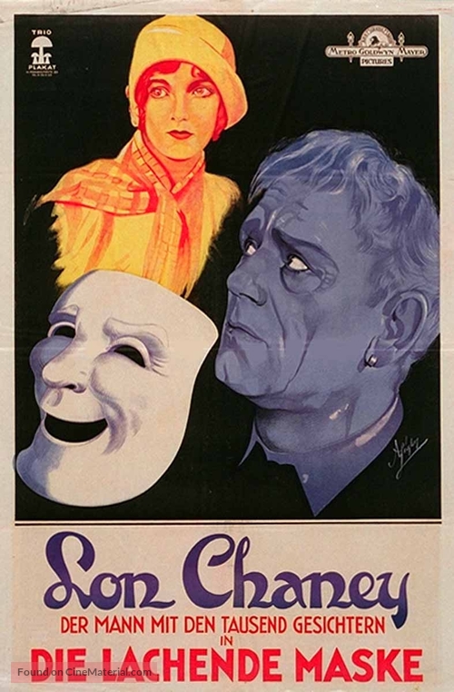 Laugh, Clown, Laugh - German Movie Poster
