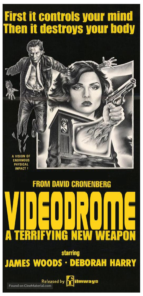 Videodrome - Australian Movie Poster