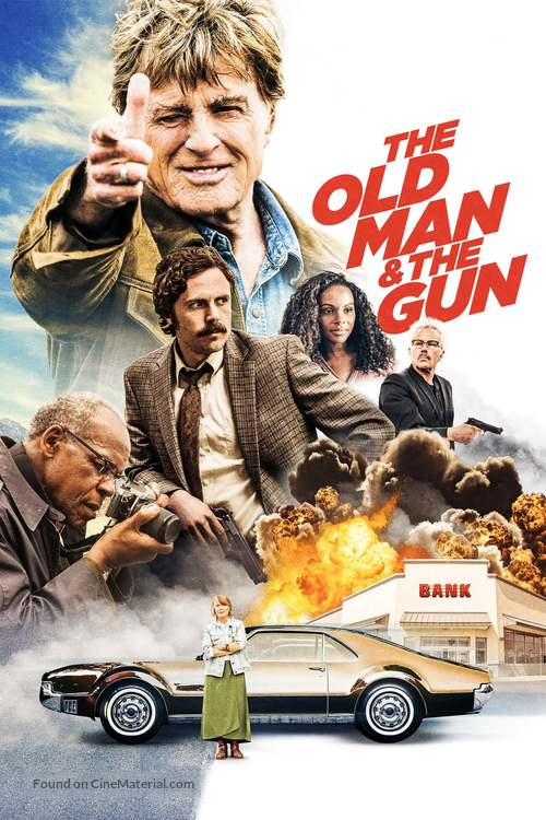 Old Man and the Gun - British Movie Cover