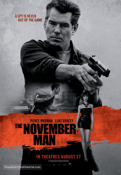 The November Man - Canadian Movie Poster